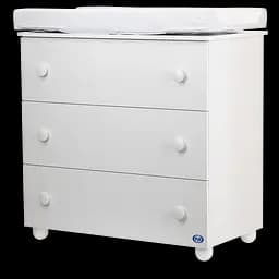 Пеленальный комод с ванночкой Pali ECO PLUS WHITE (8095269)