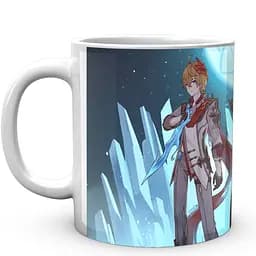 Кружка GeekLand Genshin Impact Геншин Импакт Тарталья Синьора Скоромучая GN 02.655 330 мл белая