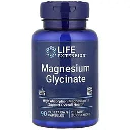 Дієтична добавка Life Extension Magnesium Glycinate 90 вегетаріанських капсул