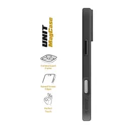 Чехол Apple iPhone 17 Pro Max, Unit MagSafe, черный, прозрачный, магсейф, ударопрочный, магнитный, панель-накладка с поддержкой MagSafe, с поддержкой беспроводной зарядки, TPU+PC, защита всего корпуса, ударопрочный, ArmorStandart (ARM86297) - мініатюра 3