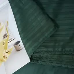 Простирадло Moon&Star Mystic Green Satin Stripe Gold Люкс 200х220 см (MS-860000248) - мініатюра 3