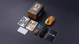 GravaStar Миша Mercury X Pro, 8K, BT/WL/USB-A, RGB, Battle-Worn Yellow - мініатюра 2