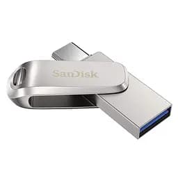Флеш-накопичувач Sandisk USB 3.1 Ultra Dual Luxe Type-C 512Gb (150 Mb/s) (SDDDC4-512G-G46)