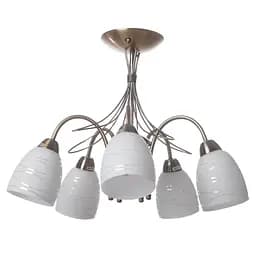 Люстра стельова Brille E14 40W BZ (LK-527C/5)