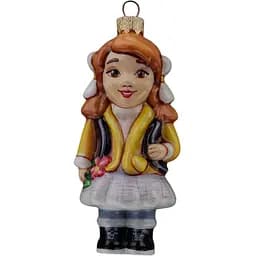 Елочное украшение Різдвяні історії Школьница стекло (4820001179804)