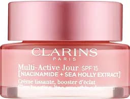 Clarins Крем для лица восстанавливающий 50 мл Multi-Active Jour SPF15 Niacinamide+Sea Holly Extract