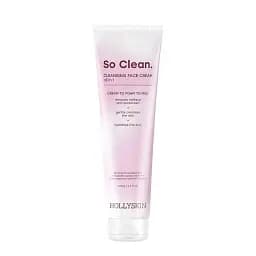 Крем для ежедневного очищения кожи лица HOLLYSKIN So Clean с экстрактом камелии и рисом, 100 мл