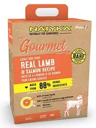 Напіввологий корм Natyka Gourmet Lamb & Salmon 9 кг для дорослих собак з ягням та лососем