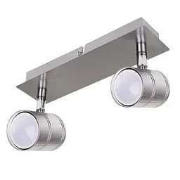 Светильник Brille настенный-потолочный спот поворотный накладной HTL-205/2 GU10 SN