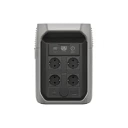 Зарядна станція EcoFlow DELTA 3 1500, Black/Grey, 1800 Вт / 1536 Вт/ч, 2xType-C (100 Вт), 4xUSB (18 Вт), 2xDC, 4x220V, чиста синусоїда, LiFePO4, WiFi / Bluetooth (EFDELTA1500-EU) - мініатюра 3