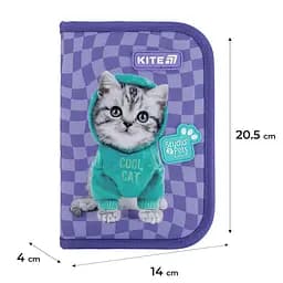 Пенал Kite SP фіолетовий (SP25-622-2) - мініатюра 3