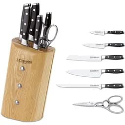 Набір ножів із 6-ти предметів 3 Claveles Чорний 000267212