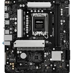 Материнская плата AsRock B860M-X (1851/B860, 2*DDR5, PCIex16, HDMI/DP, 4xSATA, 2xM.2, 2.5Glan, 7.1ch, mATX) (B860M-X)