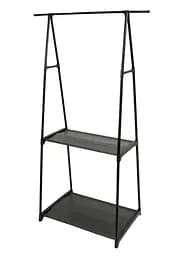 Вішалка для одягу с полицями на колесах FABRIKA ROLL