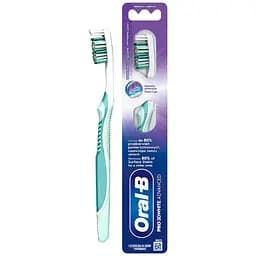 Зубна щітка Oral-B Pro 3D White Advanced відбілювання середньої жорсткості біло-зелений 1 шт.