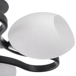 Люстра стельова Brille класична E14 60W CHR (BR-373C/3) - мініатюра 3