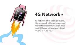 Дитячий смарт годинник-телефон Lemfo DH9 з GPS трекером, 4G LTE, SIM-картою, Wi-Fi, HD відеодзвінками, прослуховуванням, кнопкою SOS та IP67 Синій - мініатюра 6