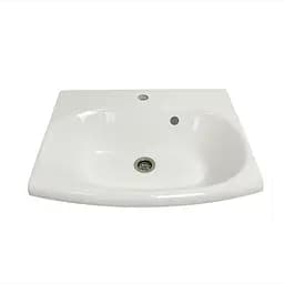 Умивальник накладний Adamant LOGAN-60 (600х500) Classic white-01 - мініатюра 6