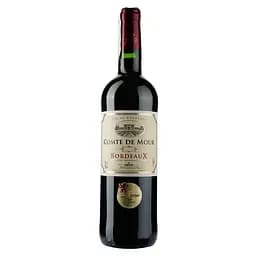 Вино Comte De Mour Bordeaux, красное, сухое, 14%, 0,75 л (DLR12576)