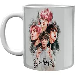 Кружка GeekLand БТС ілюстрація BTS BTS 02.50