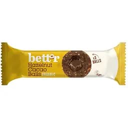 Кульки Bett'r фруктові зі смаком фундука та какао 45 г (984738)