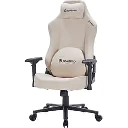 Геймерське крісло GamePro FGC750G Fabric Beige [163712] - мініатюра 2