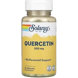 Кверцетин Solaray Quercetin 500 мг 90 вегетаріанських капсул