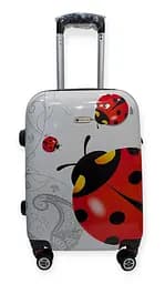 Валіза маленька ручна поклажа Worldline Airtex 809/ladybug S полікарбонат Різнокольоровий - мініатюра 8
