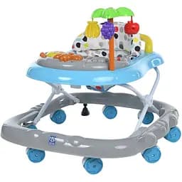 Дитячі ходунки Bambi M 5002С з регулюванням висоти сірі