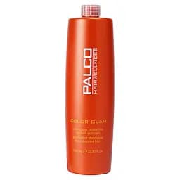 Профессиональный увлажняющий шампунь для окрашенных волос с льняным маслом Color Glam Palco,1000 мл