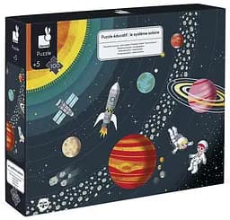 Пазли Janod Сонячна система, 100 елементів (J02678)
