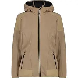 Куртка CMP Women's Jacquard Softshell Jacket Beige XS (1097-33A2136-13XP 36)