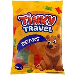 Цукерки желейні Tinky Travel Bears 70 г