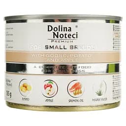 Вологий корм для собак Dolina Noteci Premium з гусаком, картоплею та яблуками 185 г - мініатюра 2
