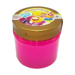 Игрушка-антистресс 210 мл Slime time ТМ Lovin 80142 Розовый