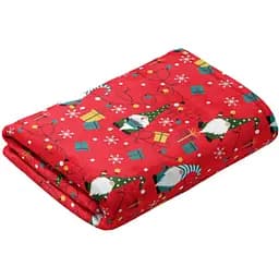 Плед-покривало LeLit Велсофт Новорічне Червоне 150х200 см (le2000000295510)