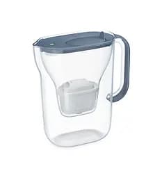 Фільтр-глечик Brita Style Essential Mxpro сіро-блакитний + 2 картриджа (1057796) - мініатюра 4