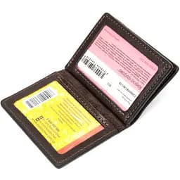 Шкіряна обкладинка для документів GRANDE PELLE 10х8х1 см acs0018514 - мініатюра 4