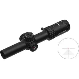 Приціл оптичний Vector Optics S6 1-6X24 (30 мм) Illum. SFP