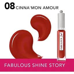 Помада Bourjois Fabuleux Ink Lacquer CinnaMon Amour лакова рідка відтінок 08, 3.5 мл - мініатюра 4