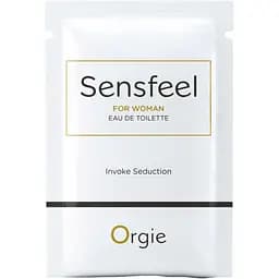 Туалетная вода + афродизиак Orgie Sensfeel женская 1 мл 