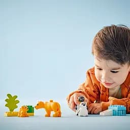 Конструктор LEGO DUPLO Сімейства диких тварин: Пінгвіни та Леви, 10 деталей (10442) - мініатюра 5