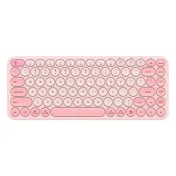 Беспроводная клавиатура Baseus K01A Wireless Tri-Mode Keyboard (English Version) (B00955503) Baby Pink