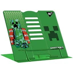 Подставка для книг Yes Minecraft металл зеленая (470490)