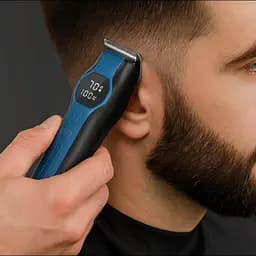 Машинка для стрижки волосся USB V-173/Акумуляторний тример для стрижки/Машинка для волосся Синій - мініатюра 4