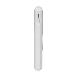 Повербанк 10000mAh Power Bank Kraft KPB-1110W White бездротова зарядка (43-00098) - мініатюра 4