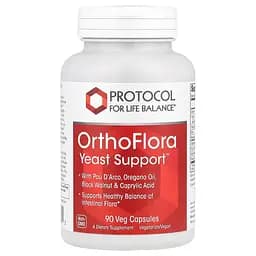 Підтримка кишкової мікрофлори Protocol for Life Balance OrthoFlora Yeast Support 90 капсул