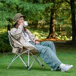 Стілець складаний Naturehike Stellaluna T04 CNK2550JJ022 бежевий - мініатюра 6