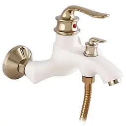 Змішувач для ванни Zerix Z30219-7 ZX0494 Білий матовий