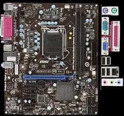 Материнская плата MSI H61M-P23 (B3) LGA 1155 (H61M-P23 (B3)) Б/У